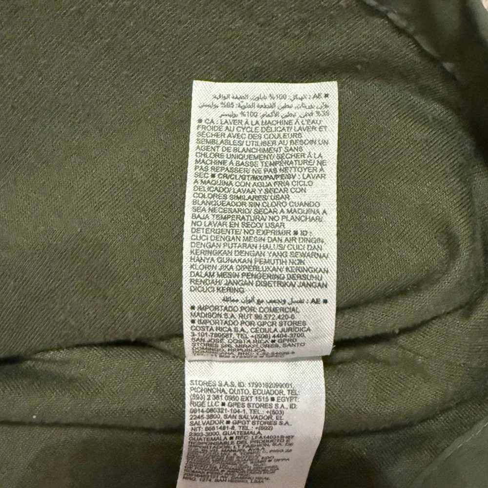 Old Navy Boys XL 14-16 Green Water-Resistant Hooded Zip Up Jacket Utility Pocket